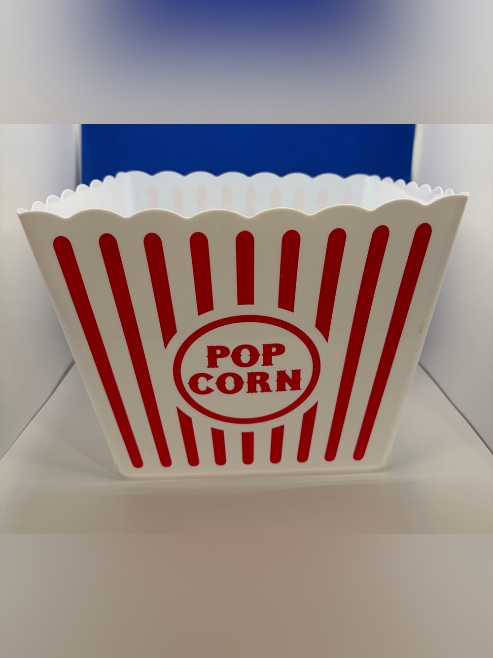 Classic Red & White Popcorn Tub - Home Party Supplies